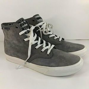 Vans Old Skool Sk8-Hi Top Fair Isle Sweater Knit Sneakers